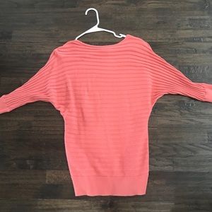 Orange sweater from Ann Taylor